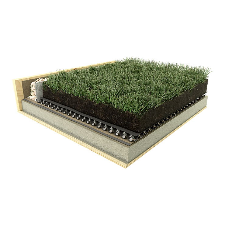 Semi-Intensive Green Roof Systems